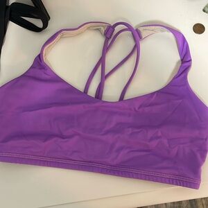 Lululemon purple sports bra